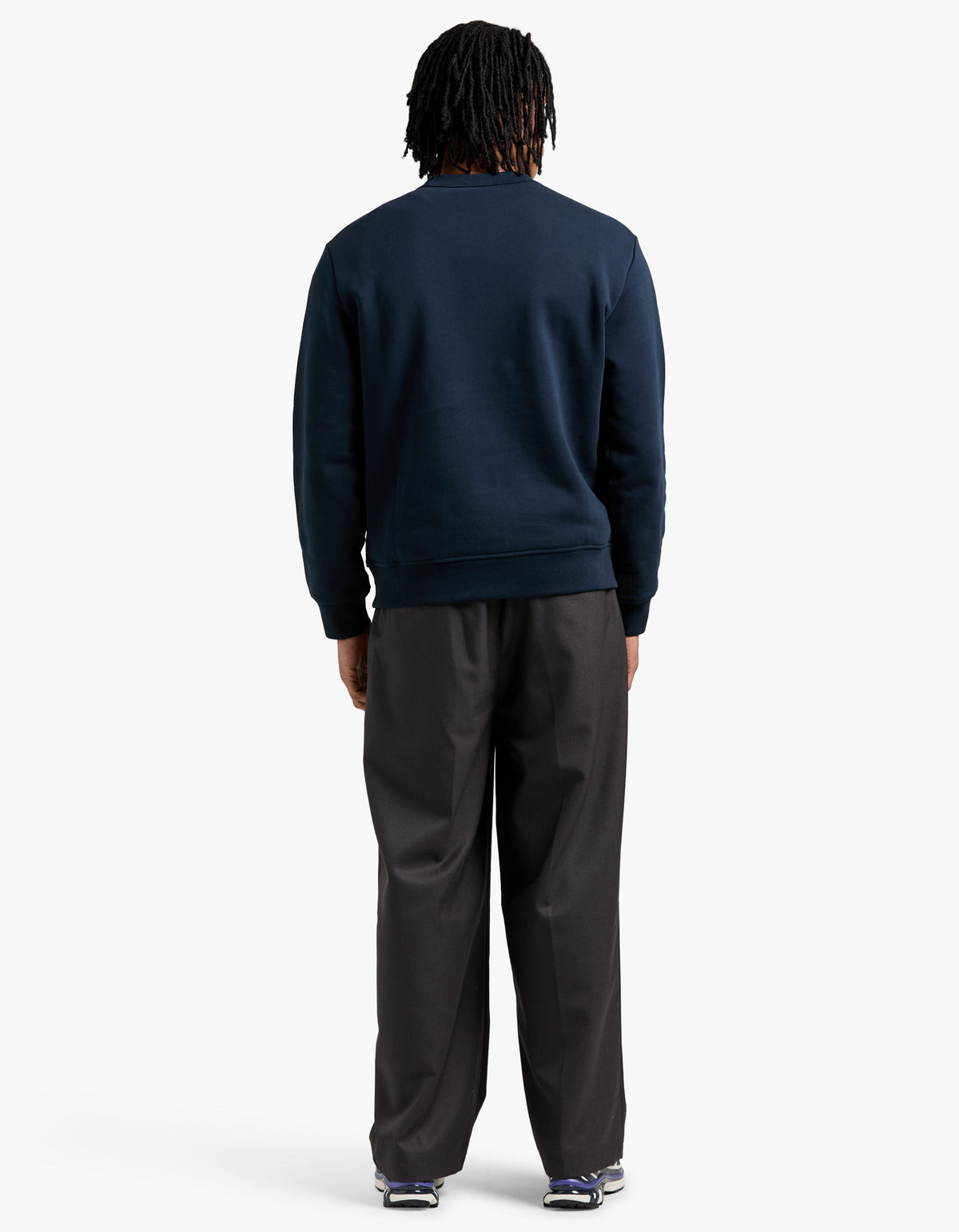 Harris Sweatshirt - Dark Navy/Ecru
