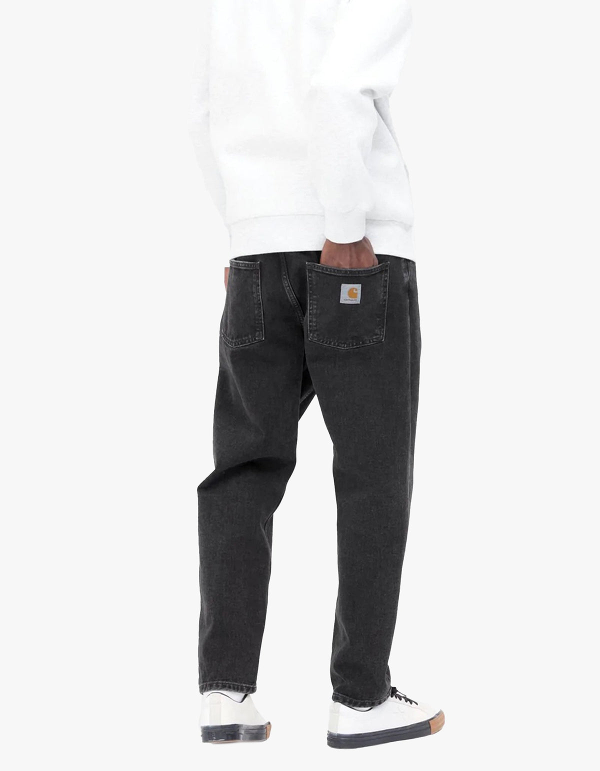 Newel Pant - Black (Stone Washed)