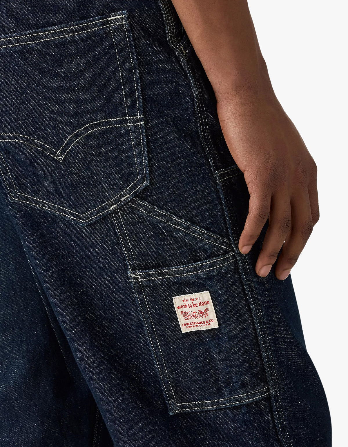 568 Loose Straight Double Knee Carpenter Jeans - Mornin' Classical