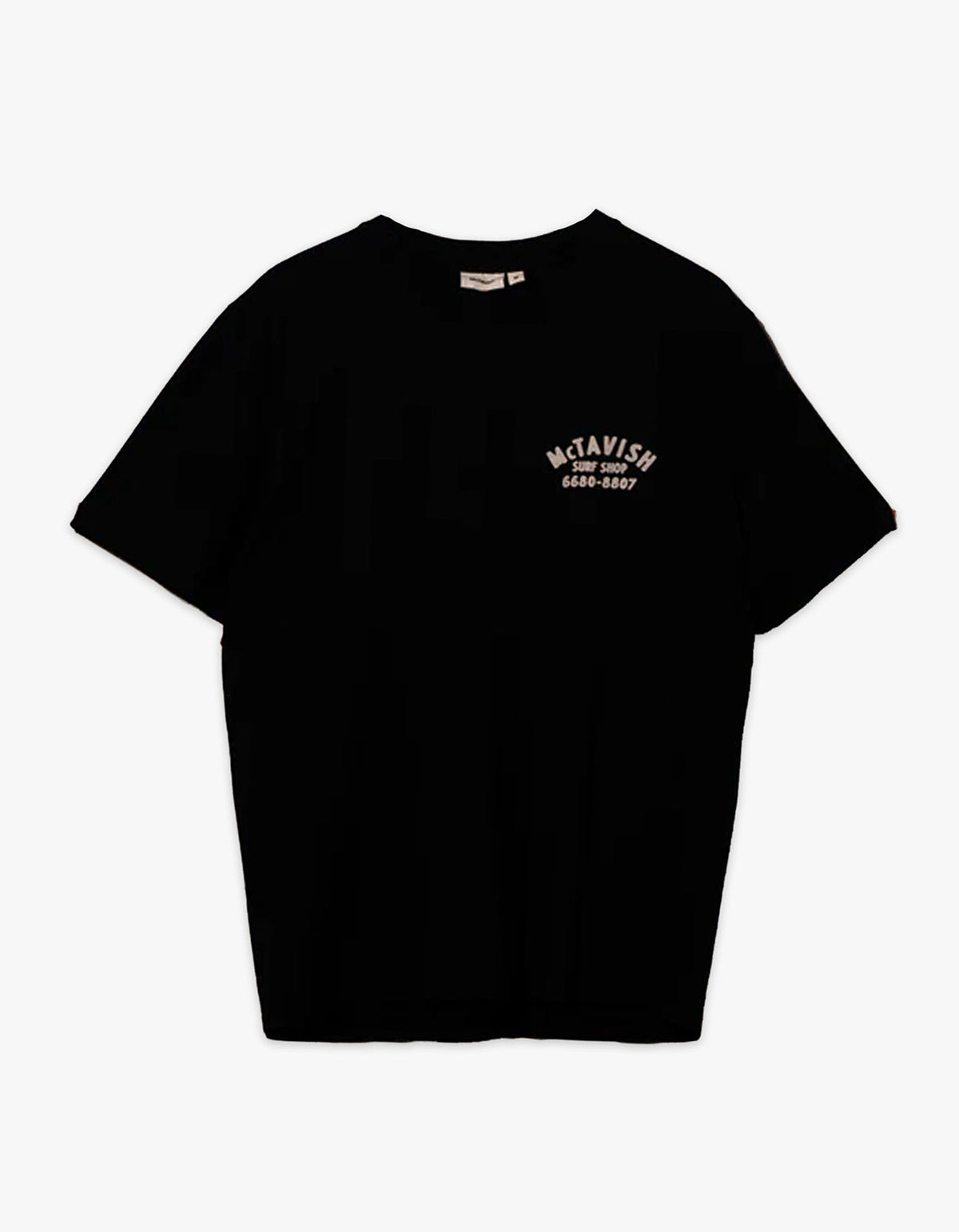 Surf Shop Cafe Tee - Black