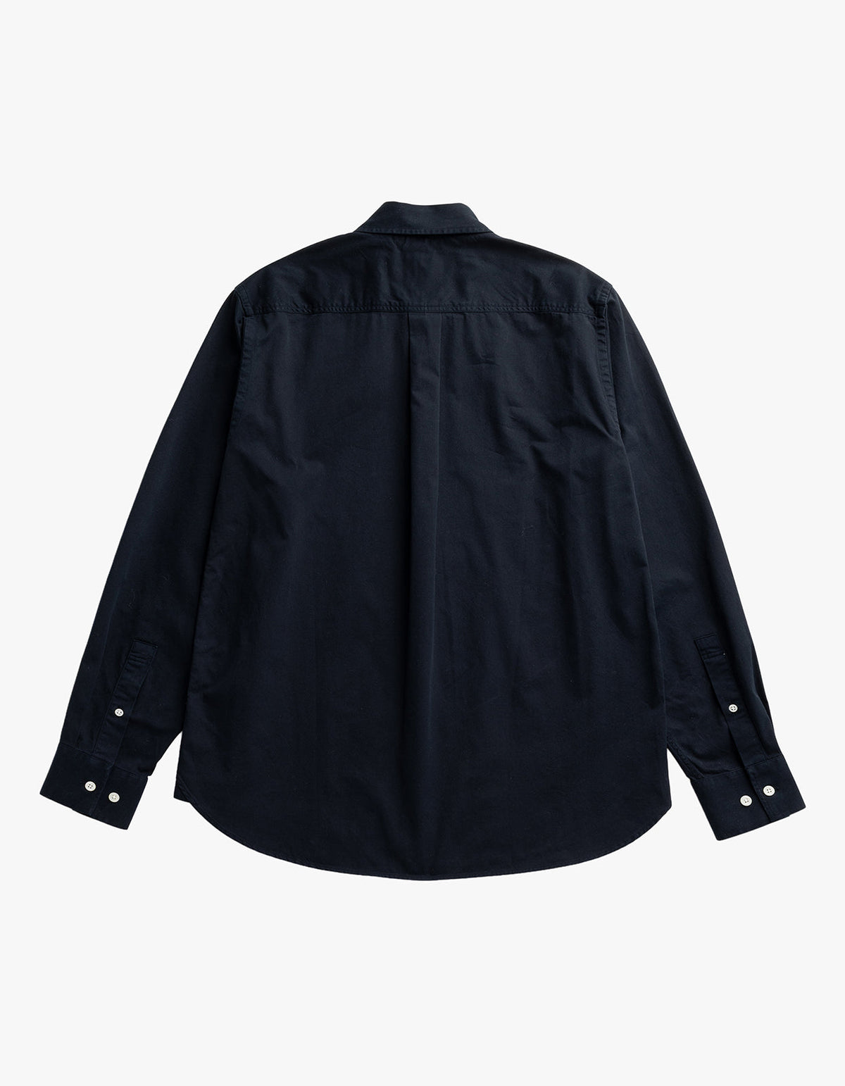 Kongshoved Cotton Twill GMD Relaxed Shirt - Dark Navy