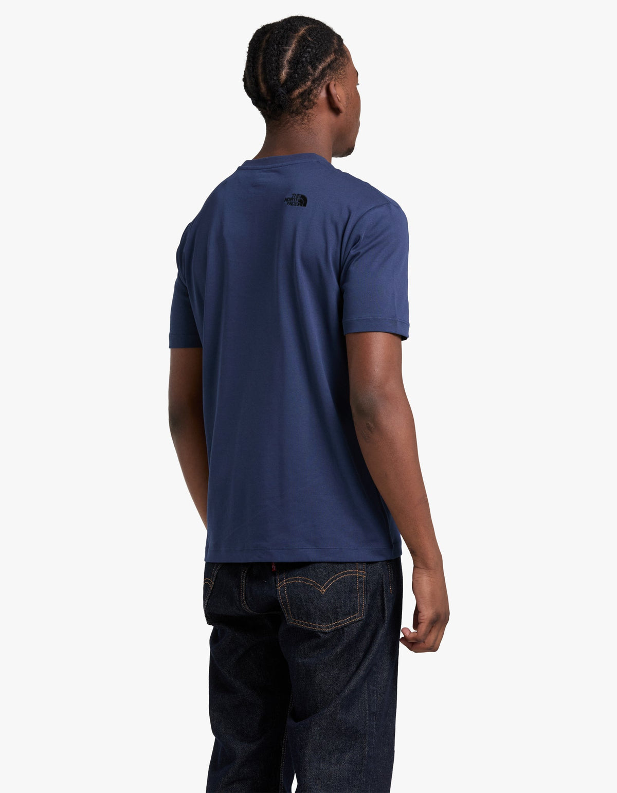 Mens S/S Hybrid Pocket Tee AP - Summit Navy