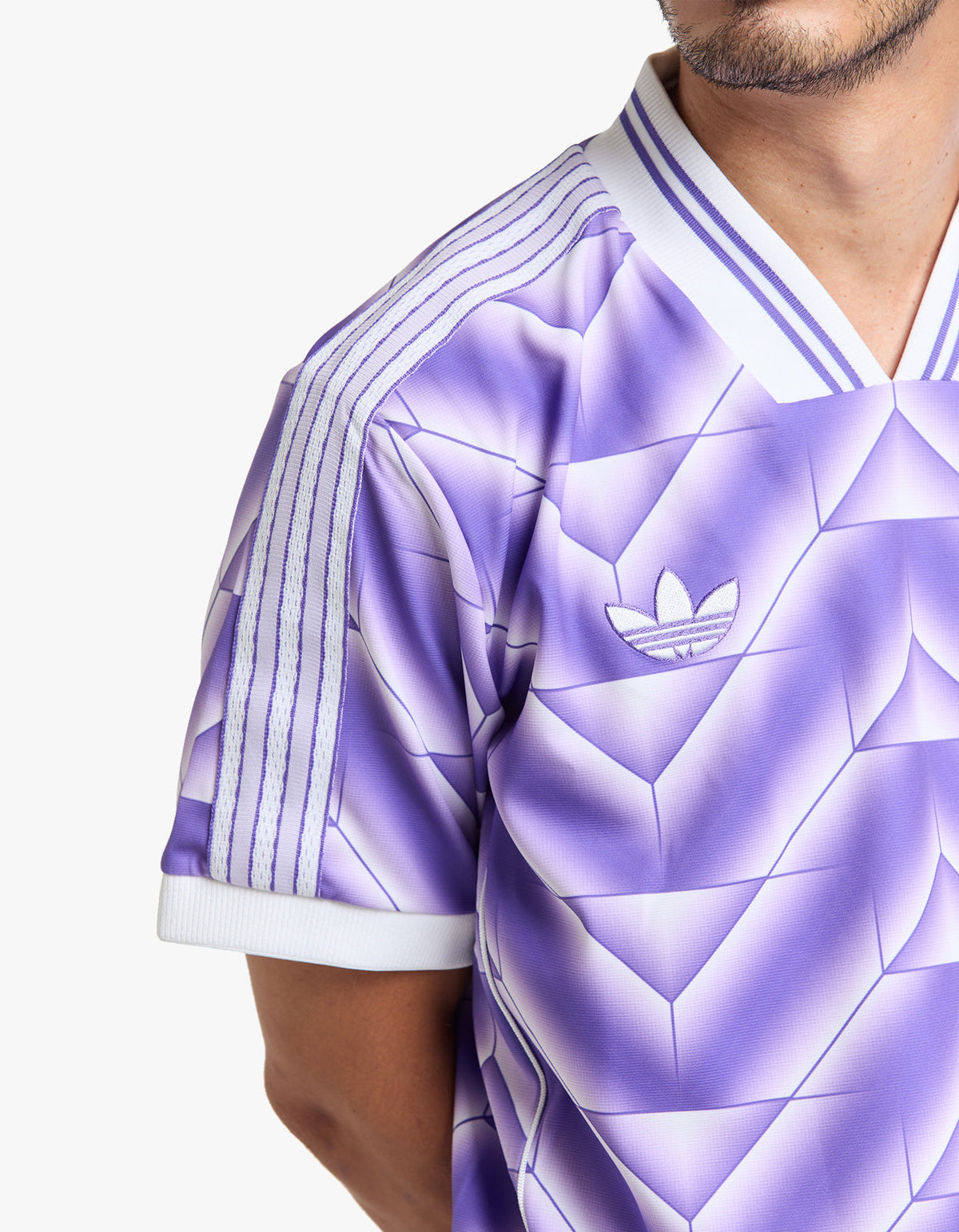 Real Madrid Lifestyler Jersey - Purple Rush/White