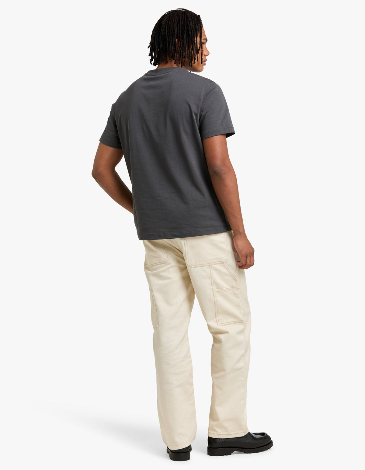 Standard Rue Madame GOTS T Shirt - Faux Black/Black