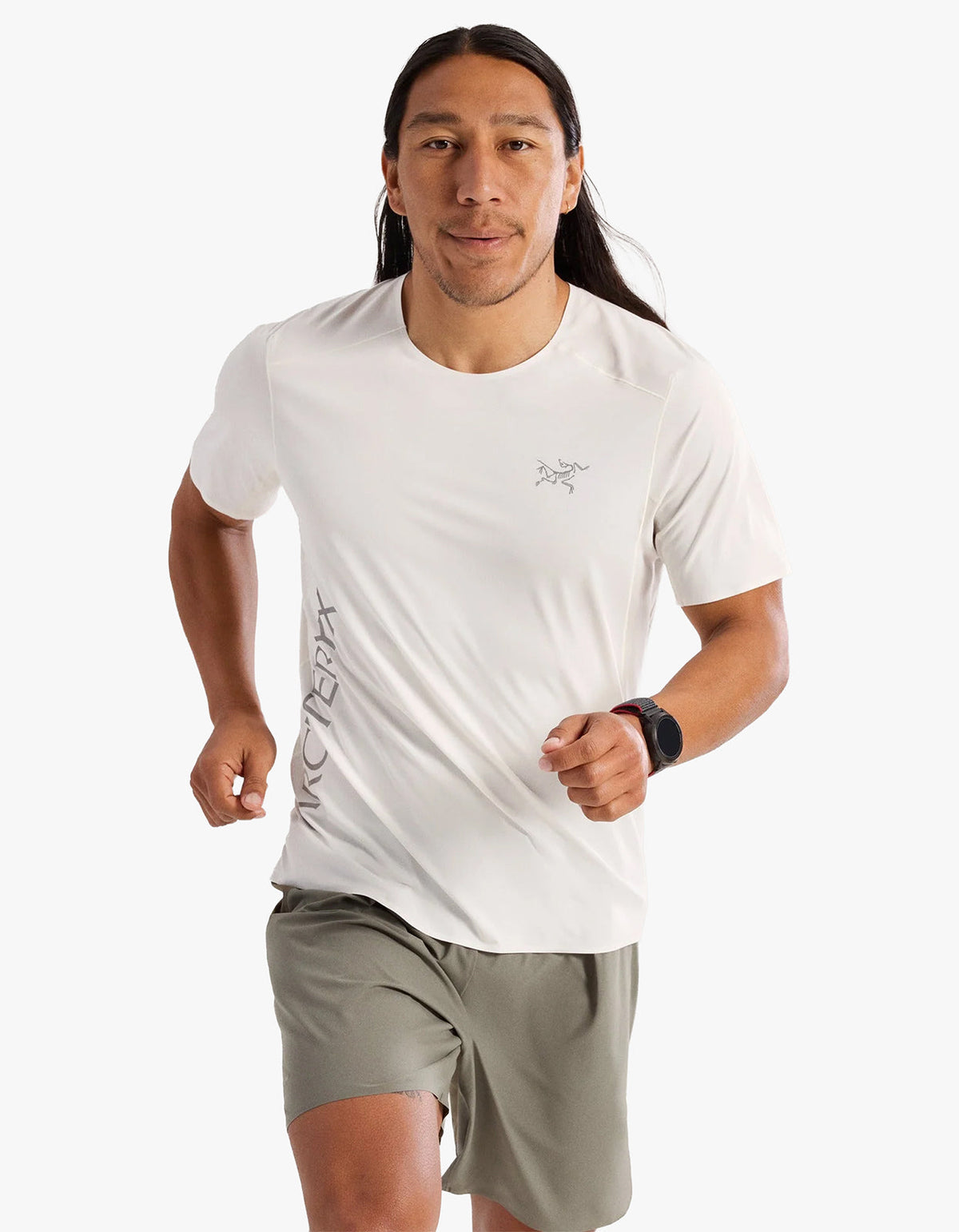 Norvan Downword Logo S/S T Shirt - Arctic Silk