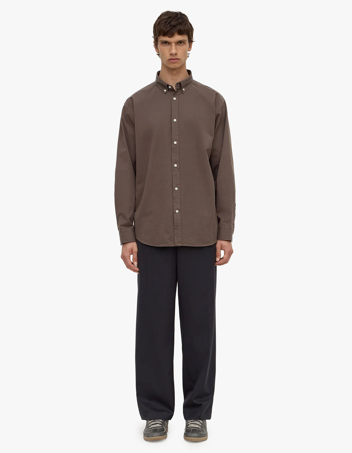 Maclean Long Sleeve Shirt - Bark