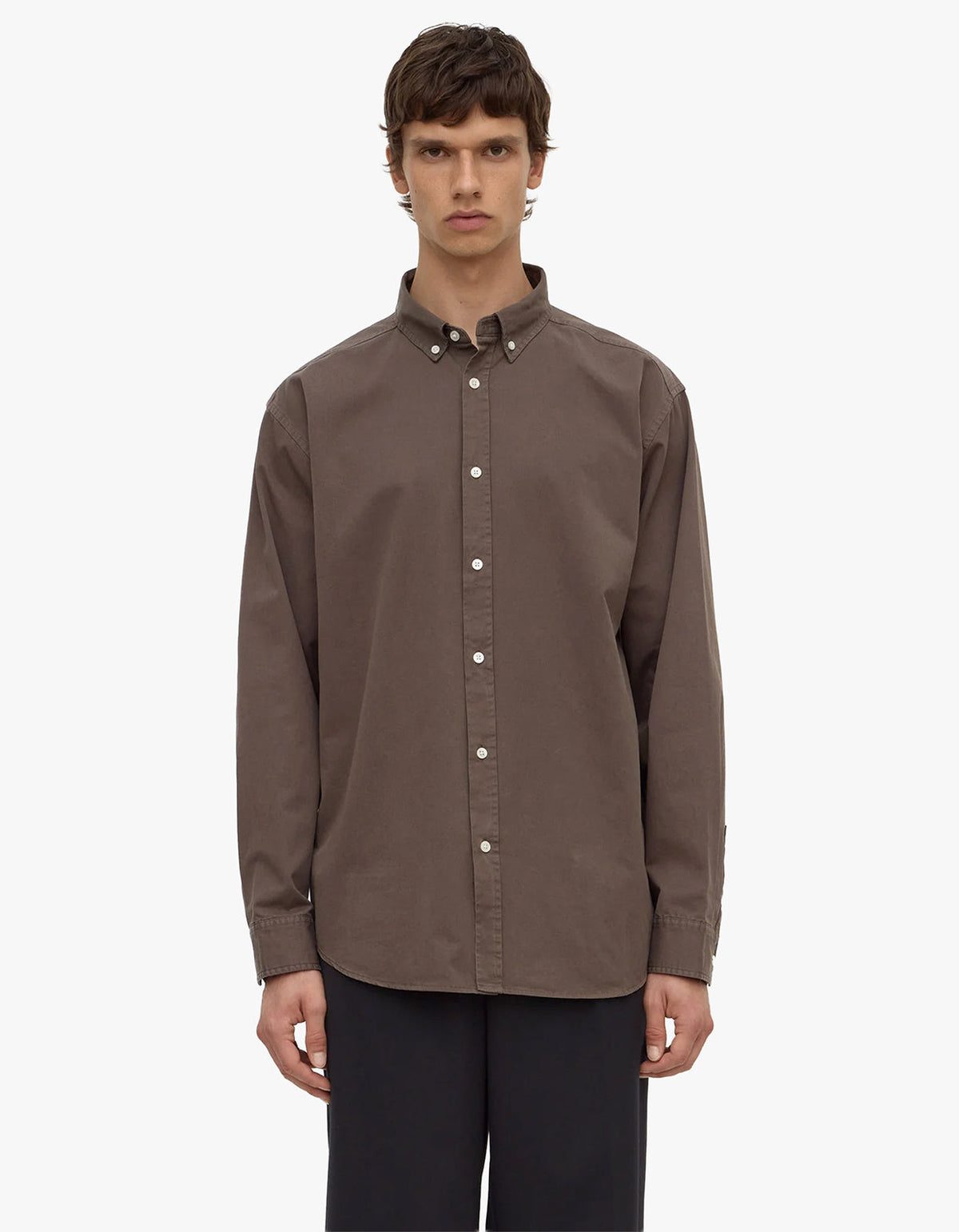 Maclean Long Sleeve Shirt - Bark