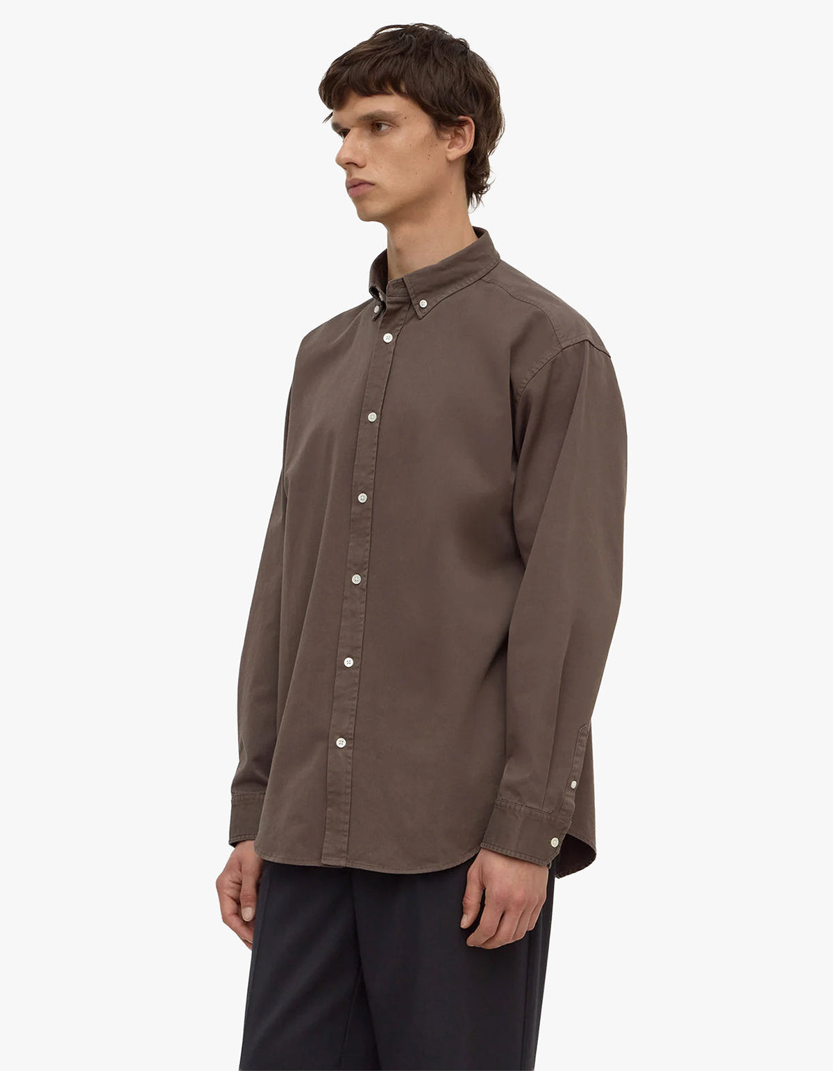 Maclean Long Sleeve Shirt - Bark