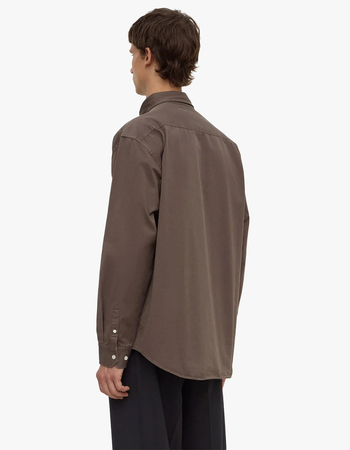 Maclean Long Sleeve Shirt - Bark