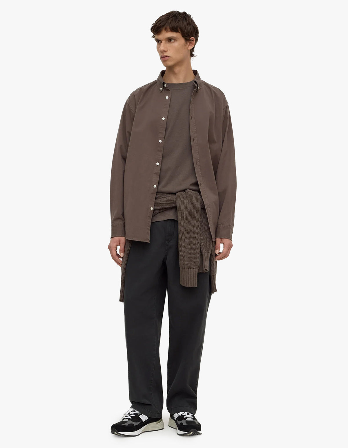 Maclean Long Sleeve Shirt - Bark