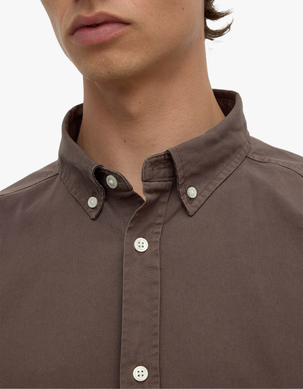 Maclean Long Sleeve Shirt - Bark