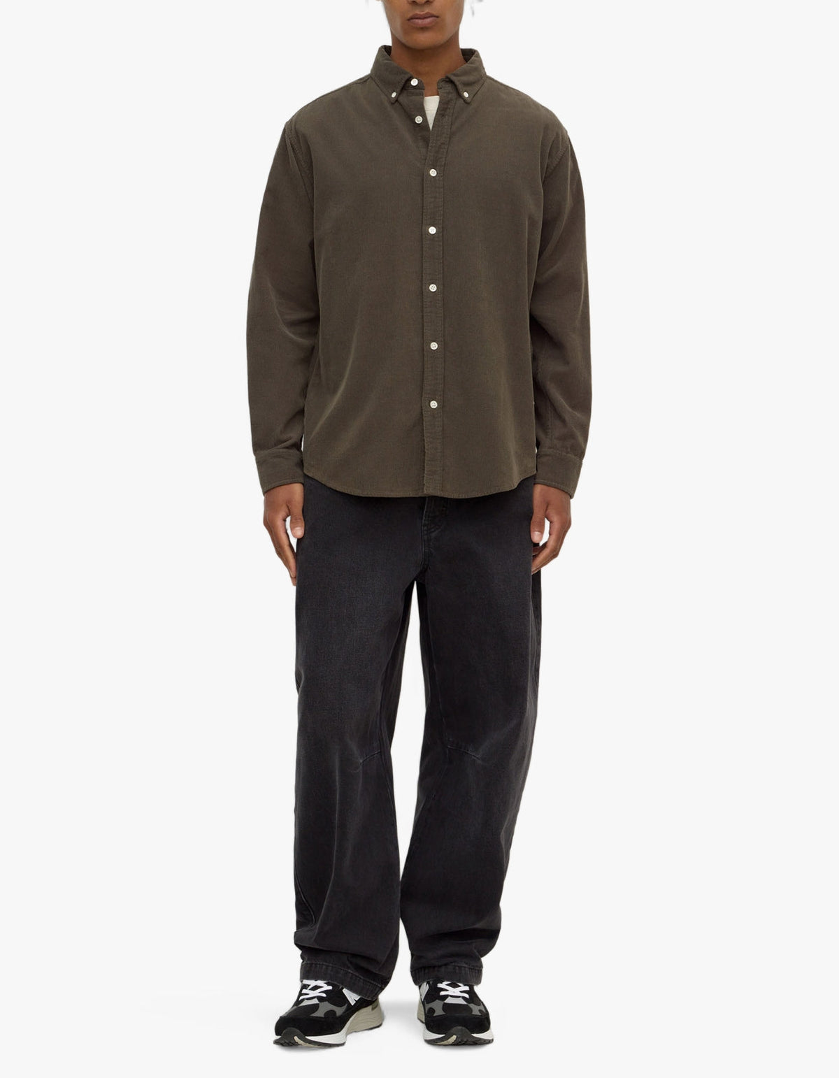 Cord Long Sleeve Shirt - Sorrel