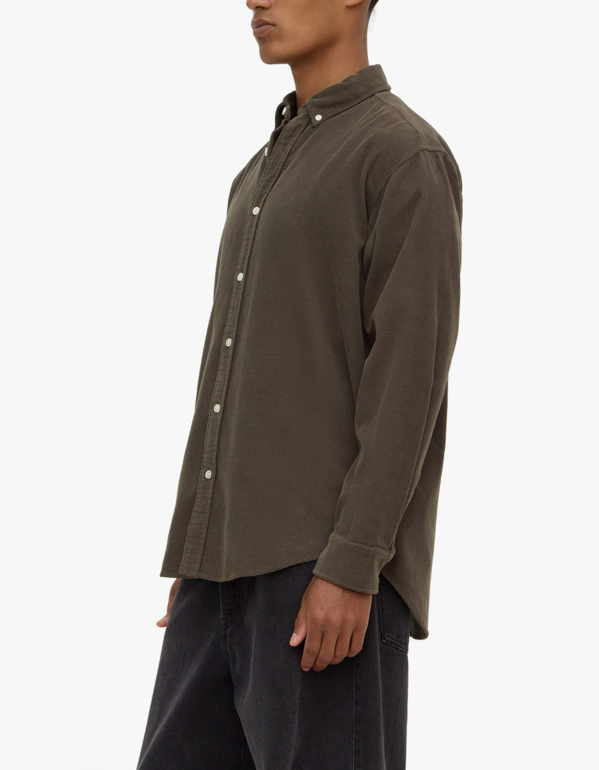 Cord Long Sleeve Shirt - Sorrel