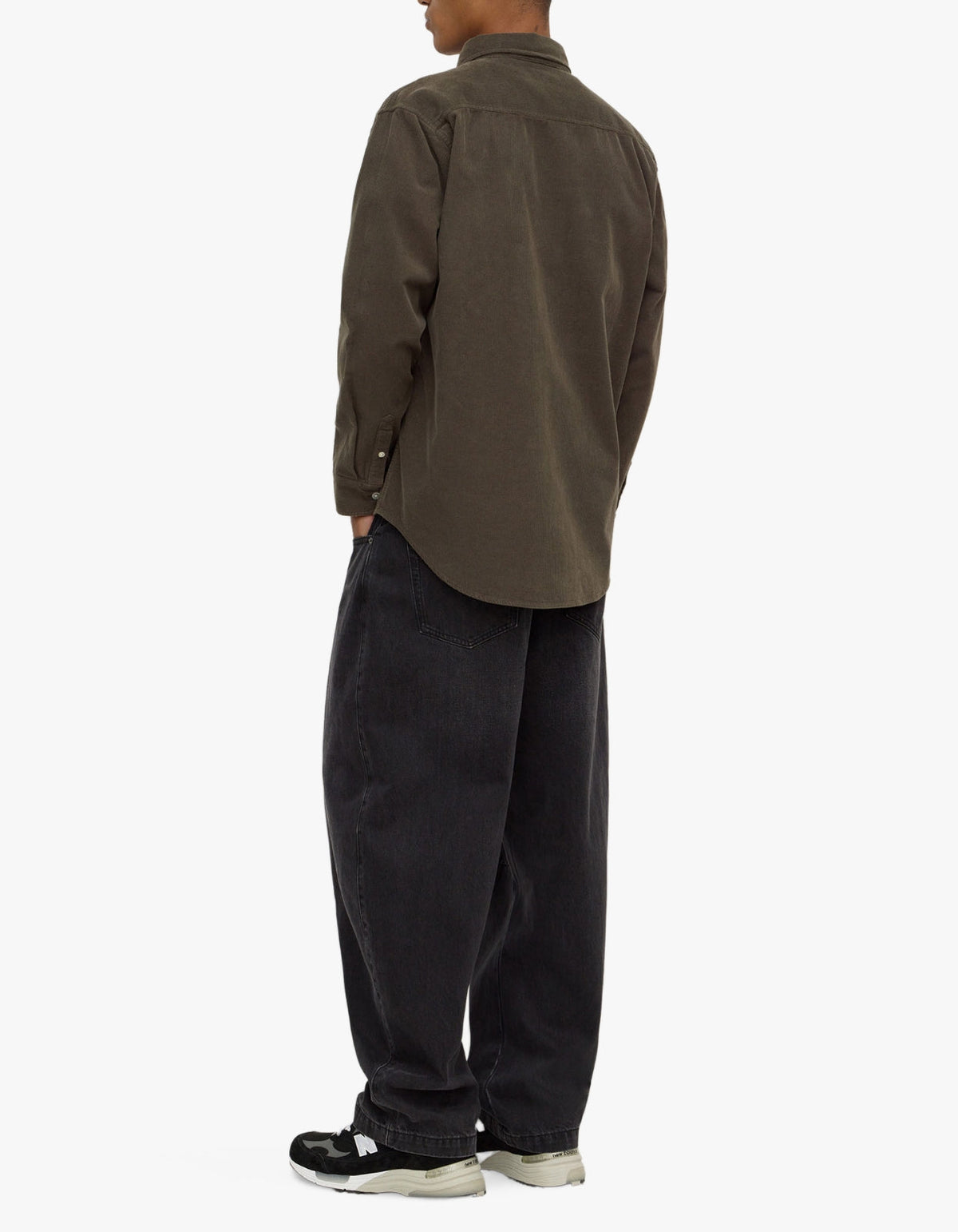 Cord Long Sleeve Shirt - Sorrel