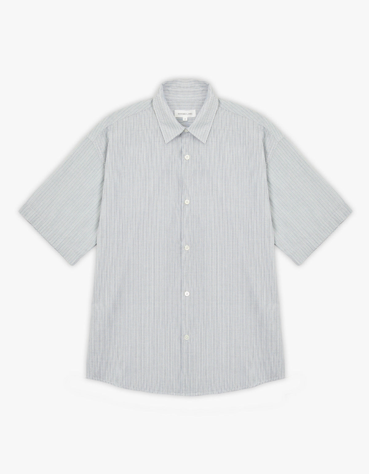 Olly Short Sleeve Shirt - Graphite/White