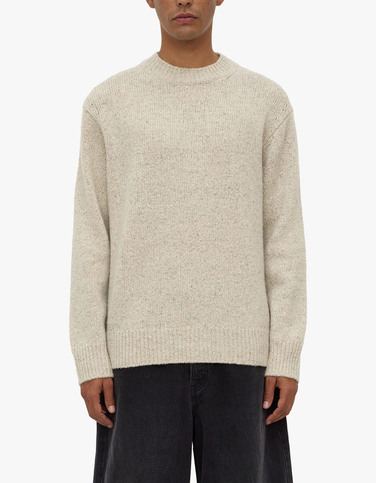 Lief Wool Blend Knit - Oat Marle