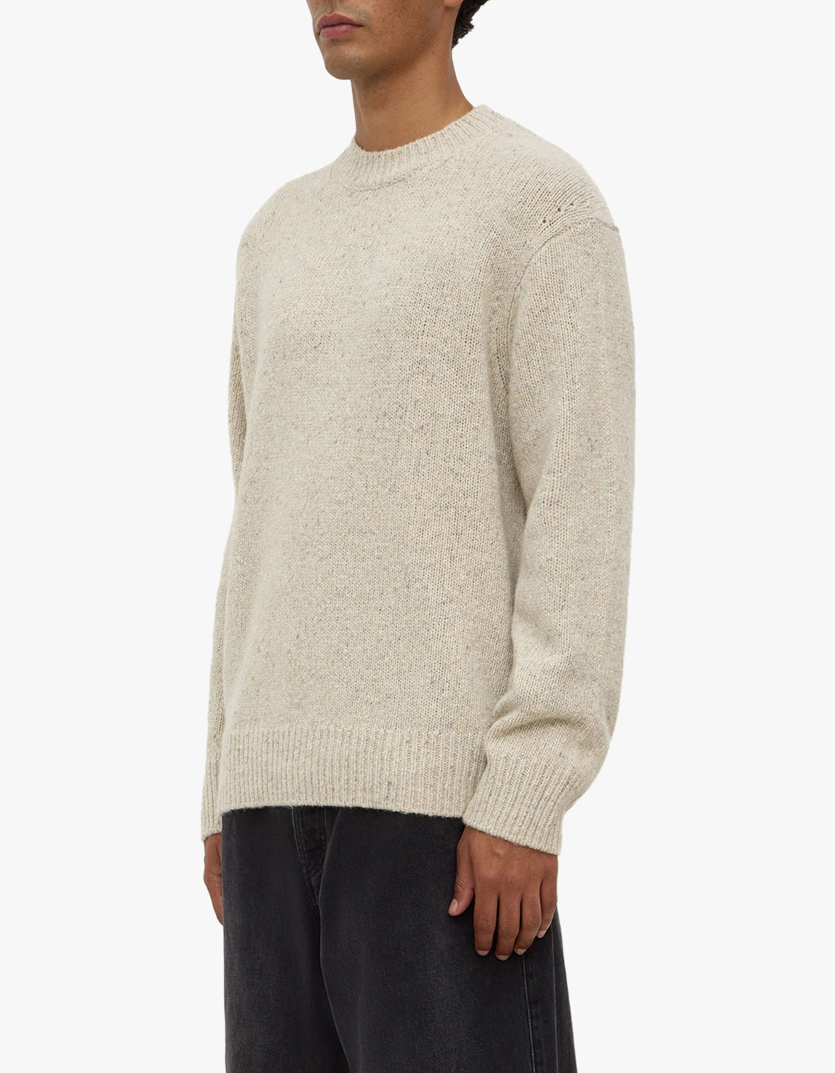 Lief Wool Blend Knit - Oat Marle