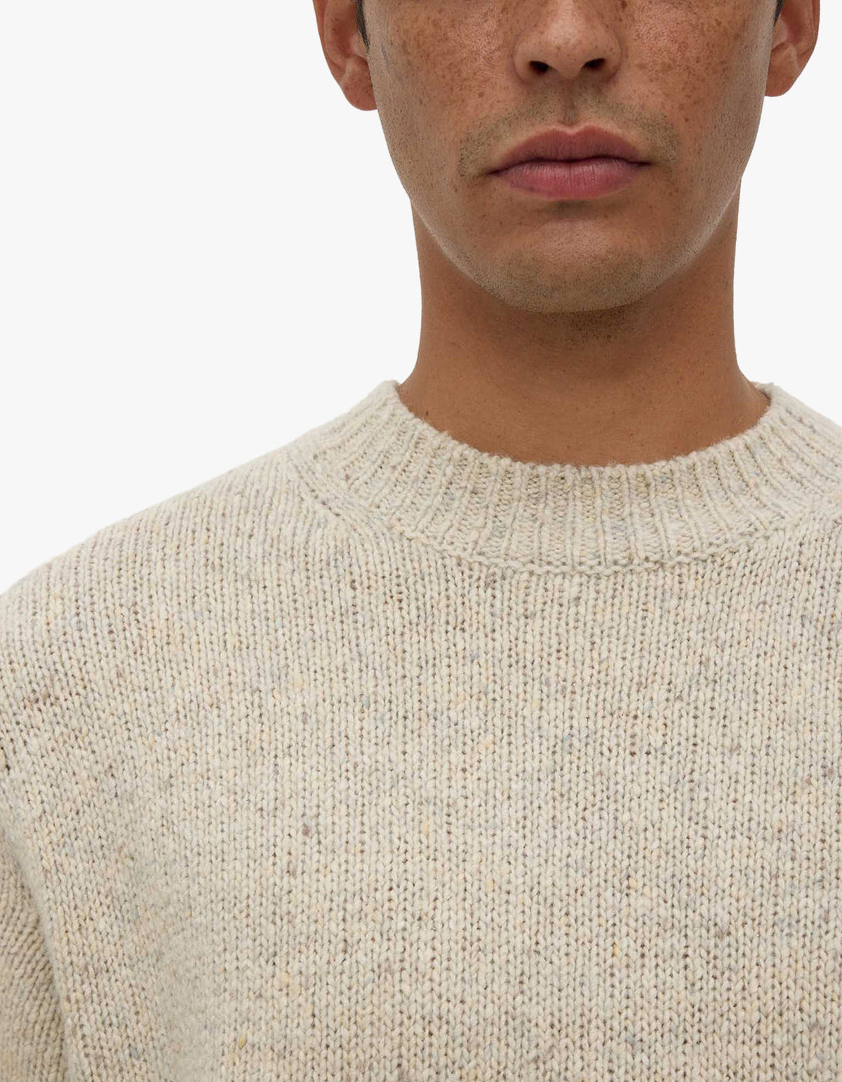 Lief Wool Blend Knit - Oat Marle