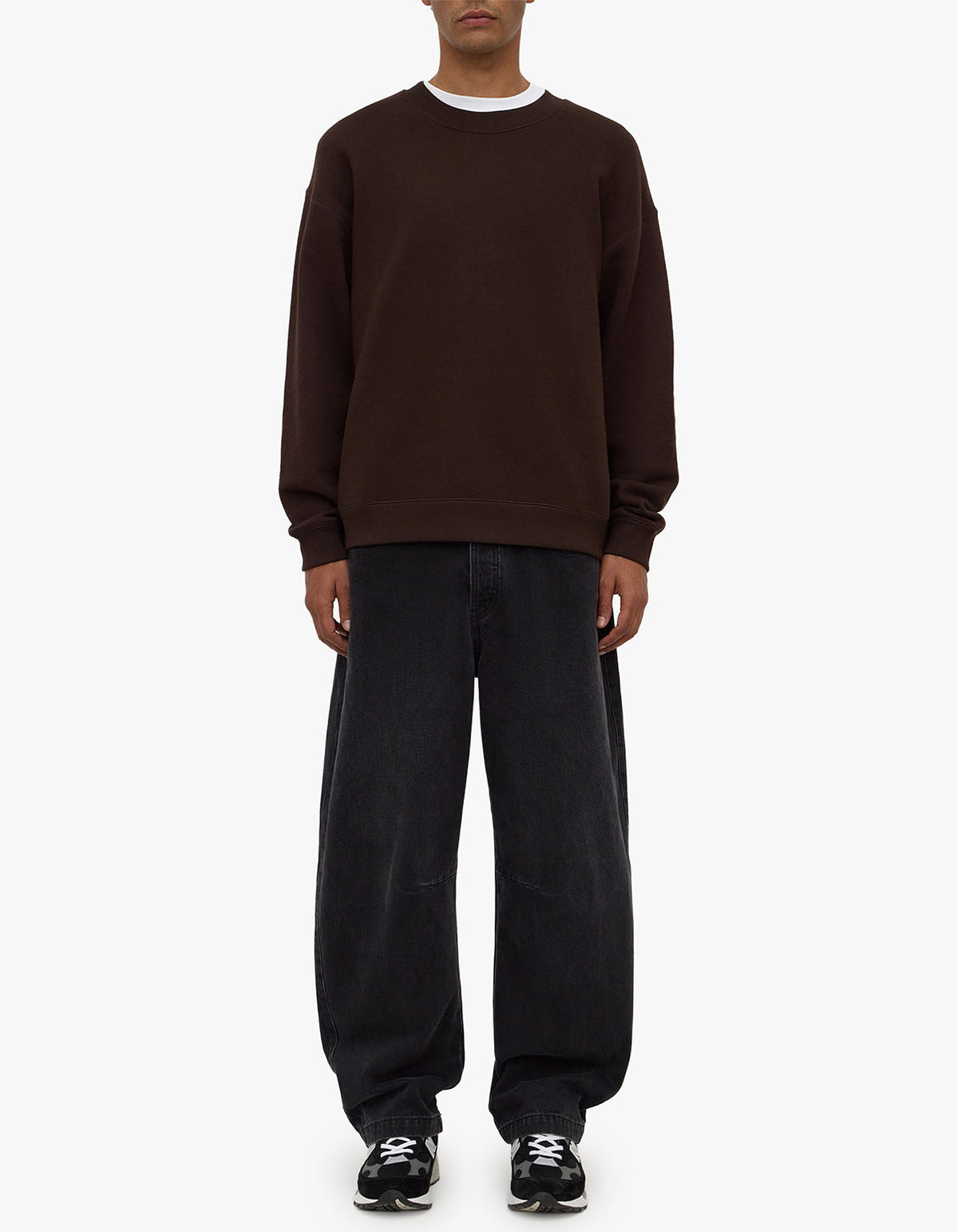 Newport Fleece Sweat - Ganache