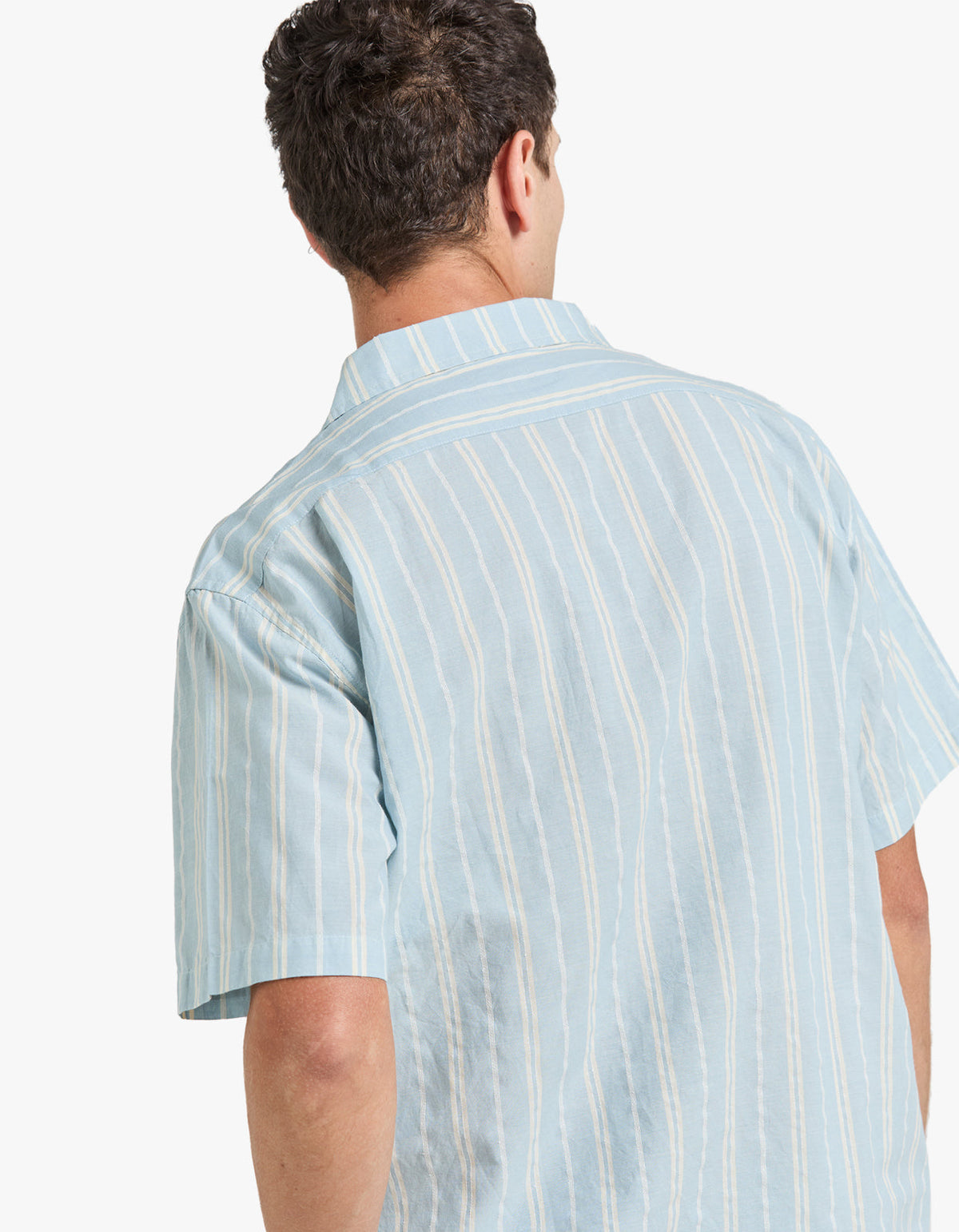 Burt Short Sleeve Shirt - Cool Blue