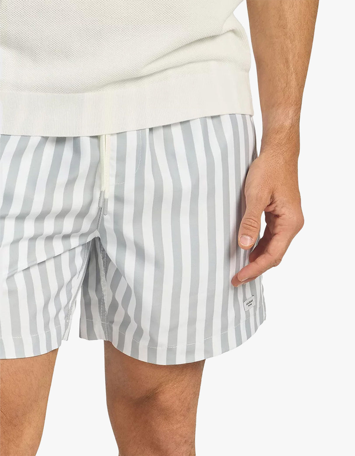 Teamster Stripe Boardy - Sleet Grey Stripe