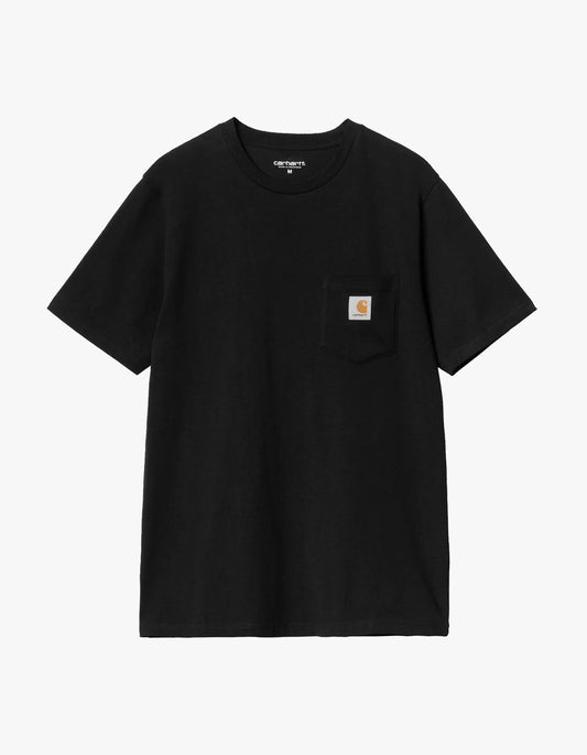 S/S Pocket T Shirt - Black
