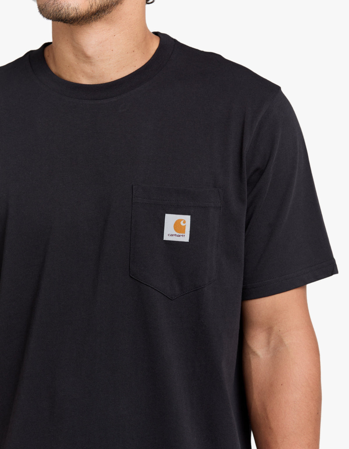 S/S Pocket T Shirt - Black
