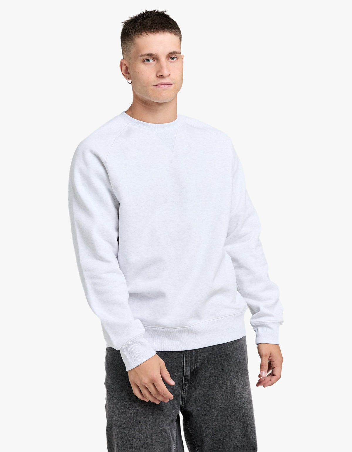 Chase Sweat - Ash Heather/Gold