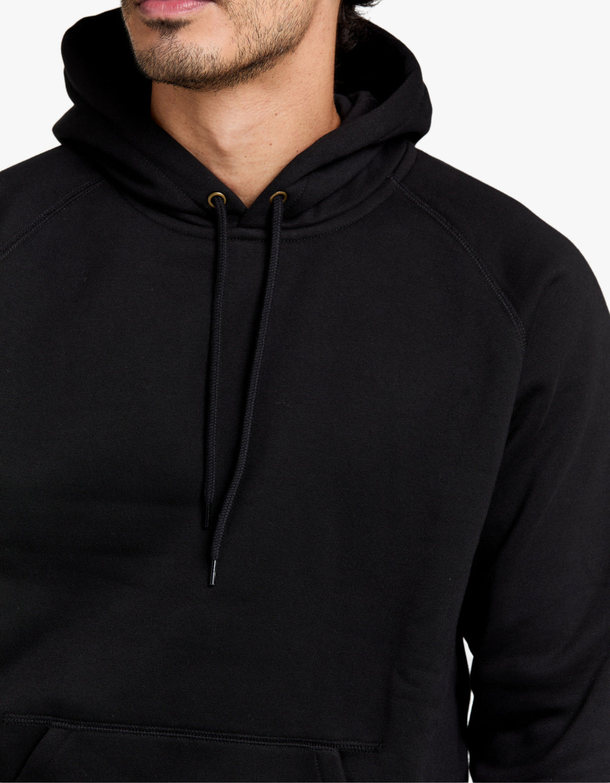 Hooded Chase Sweat - Black/Gold