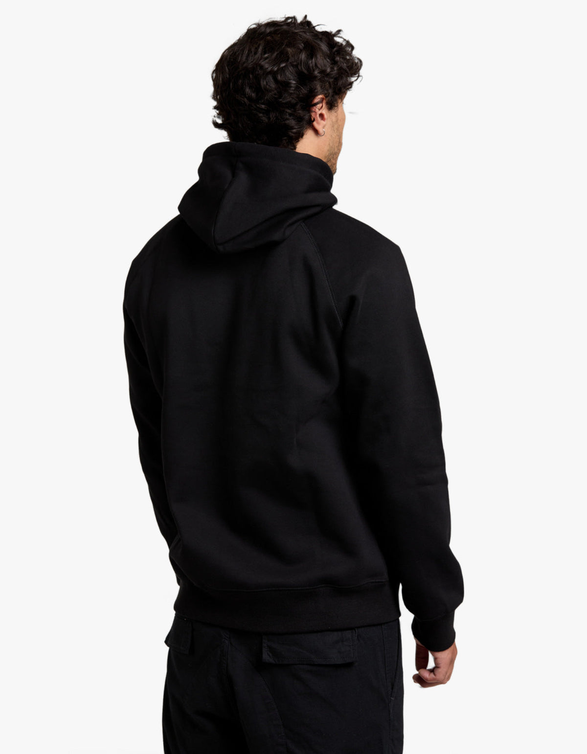 Hooded Chase Sweat - Black/Gold
