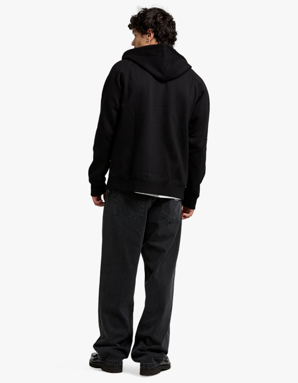 Hooded Chase Jacket - Black/Gold