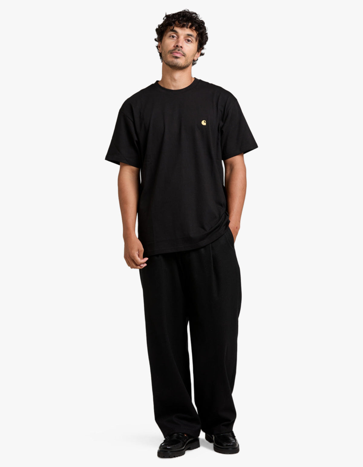 S/S Chase T Shirt - Black/Gold