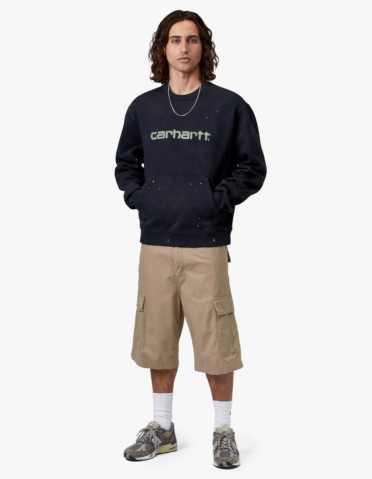 Regular Cargo Short - Leather Rinsed