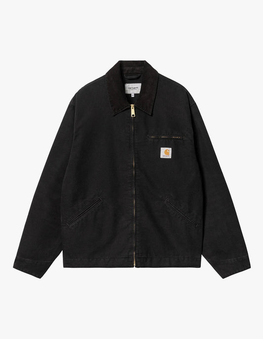 Detroit Jacket - Black/Black (Rinsed)