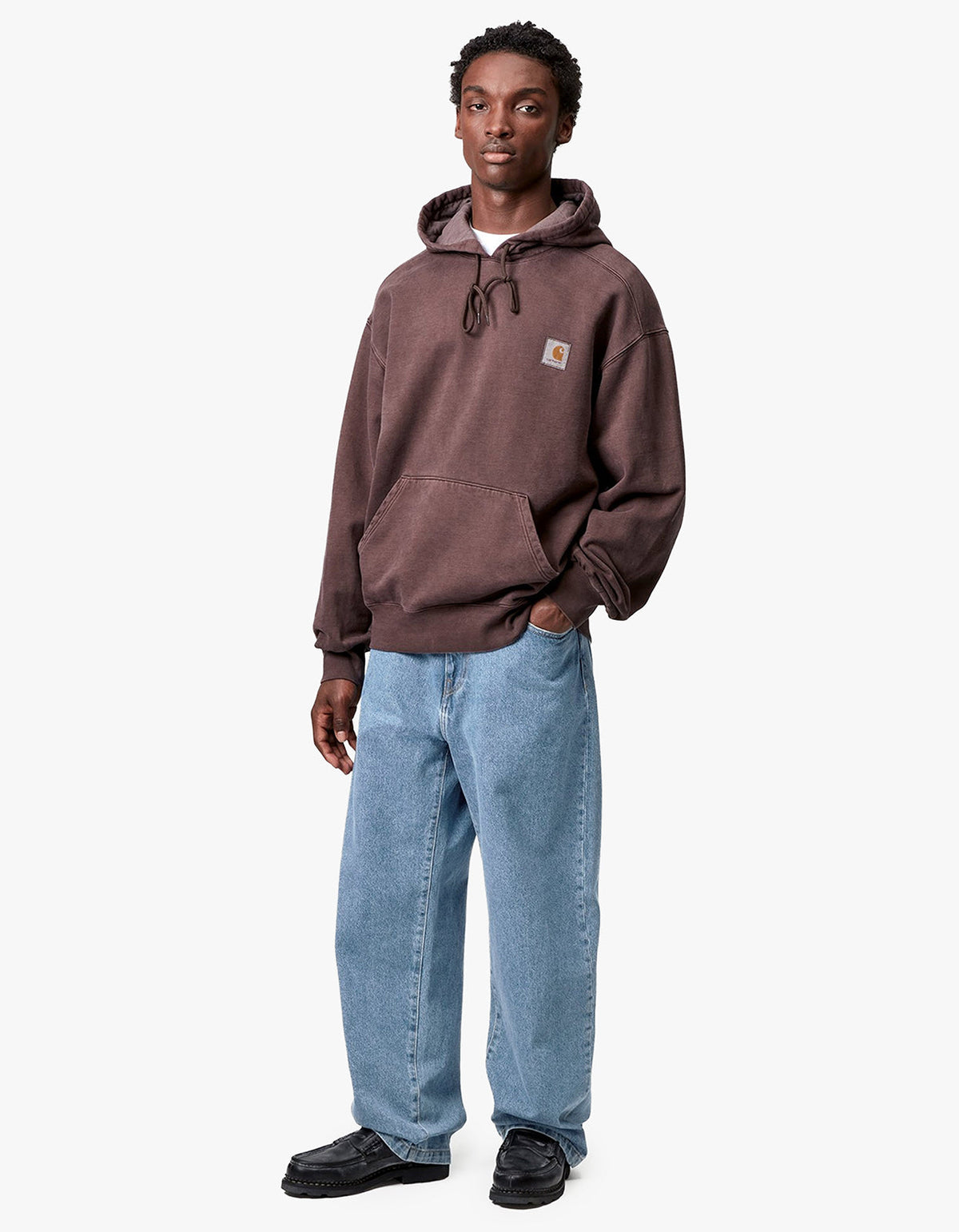 Landon Pant - Blue Heavy Stone Wash