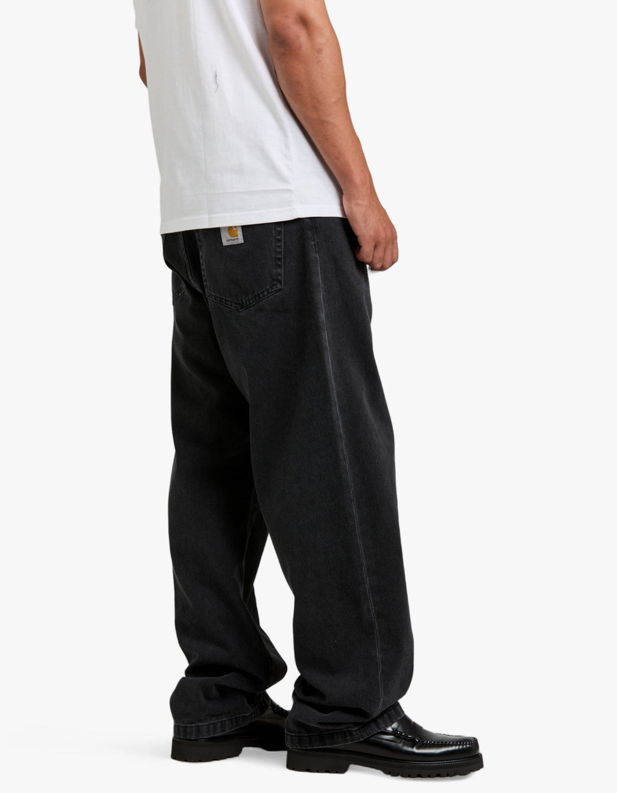 Landon Pant - Black (Stone Washed)