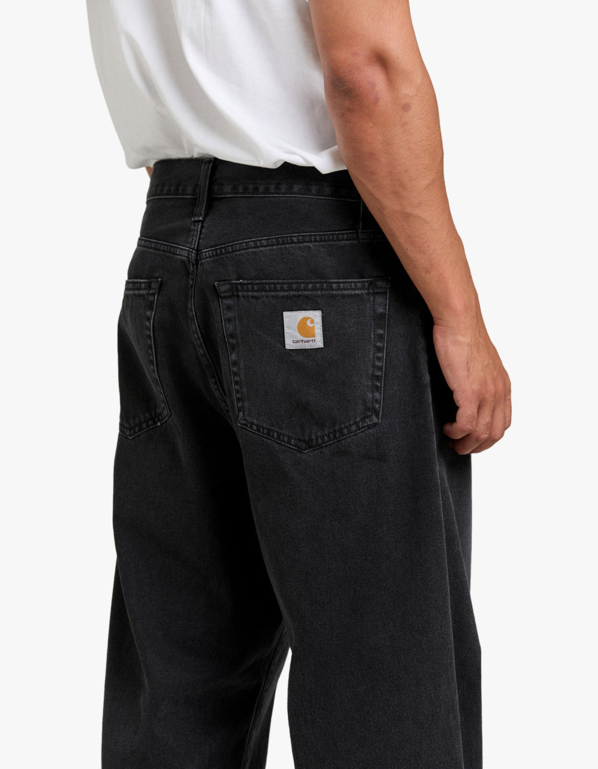 Landon Pant - Black (Stone Washed)