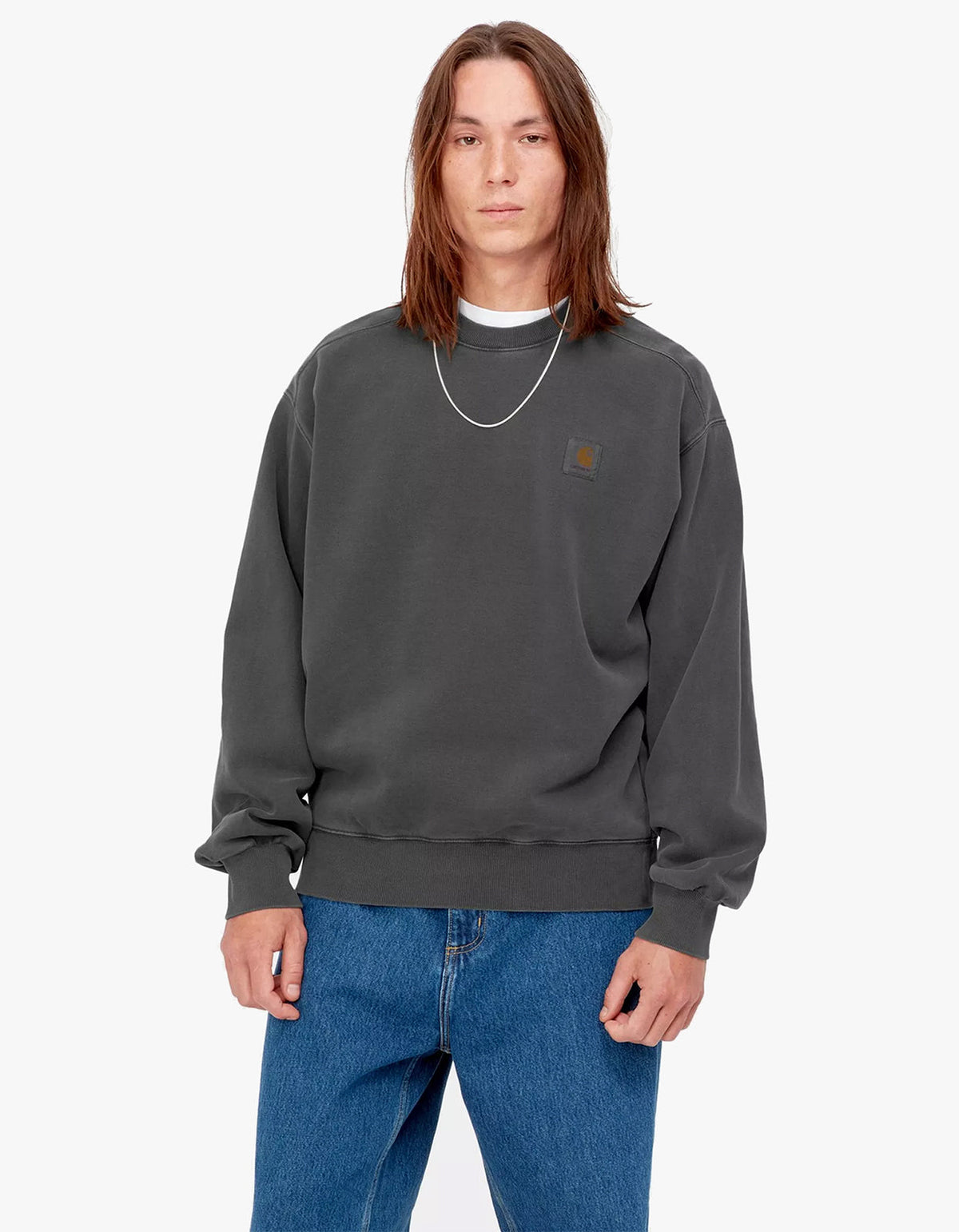 Nelson Sweat - Black Garment Dyed