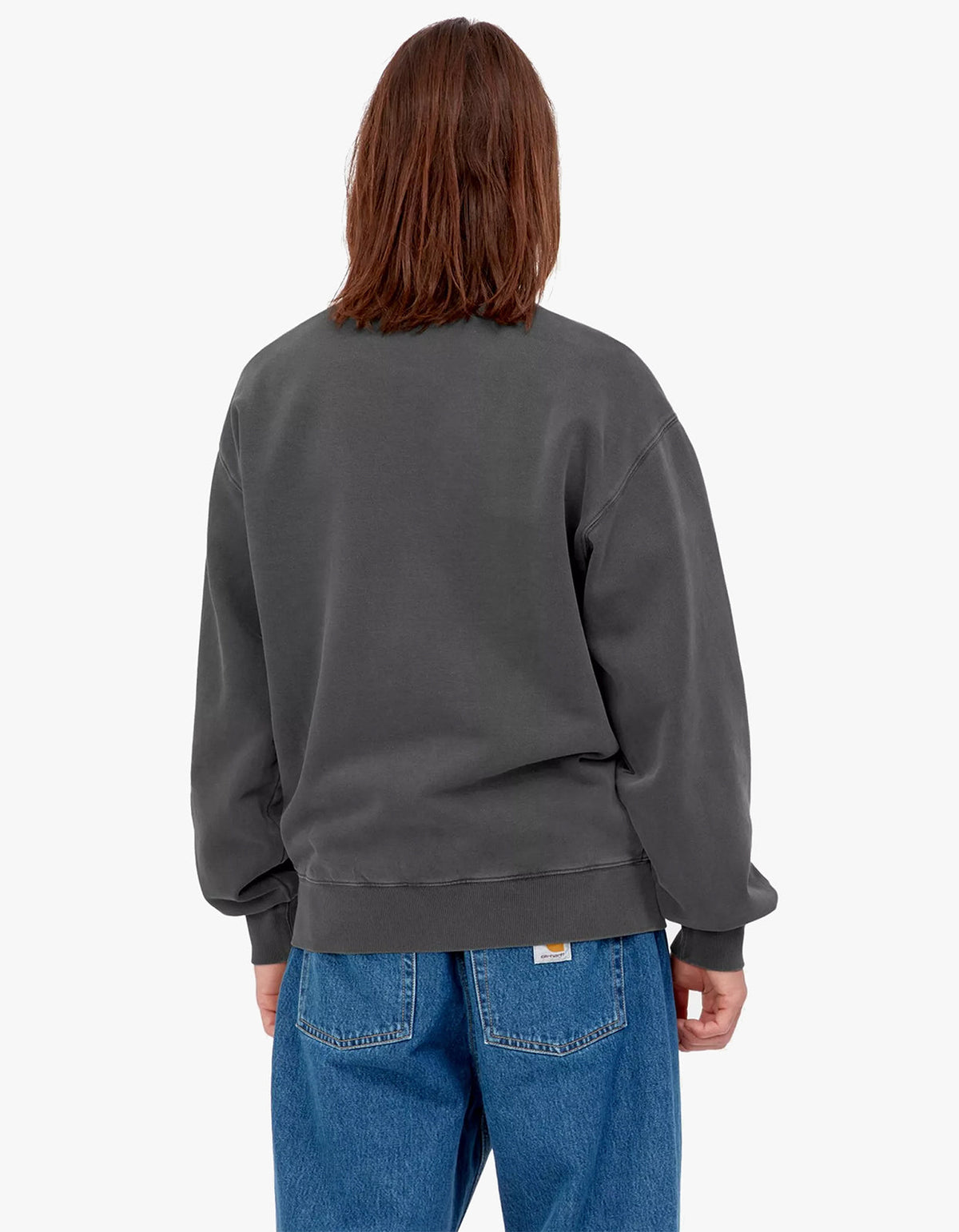 Nelson Sweat - Black Garment Dyed