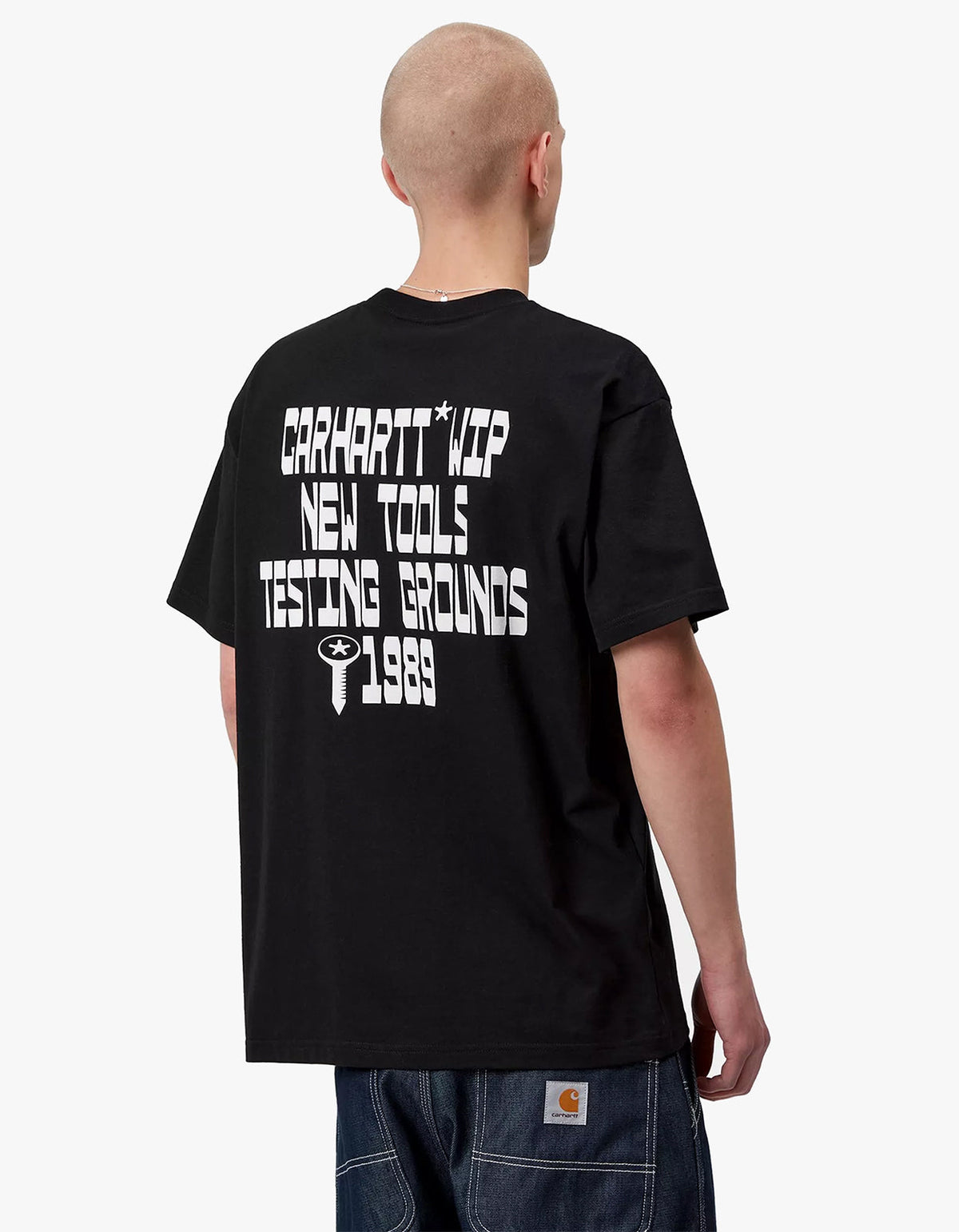 S/S Blocks T Shirt - Black