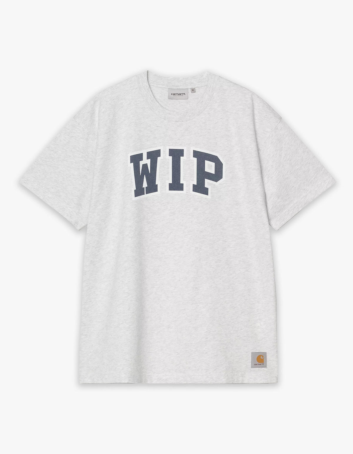 S/S WIP III T Shirt - Ash Heather (Heavy Stone Wash)