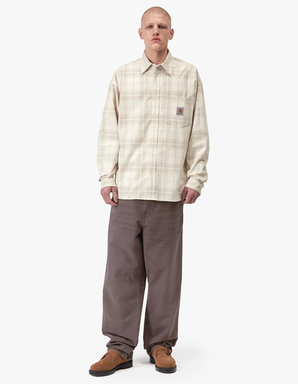 Single Knee Pant - Shale Stone Canvas