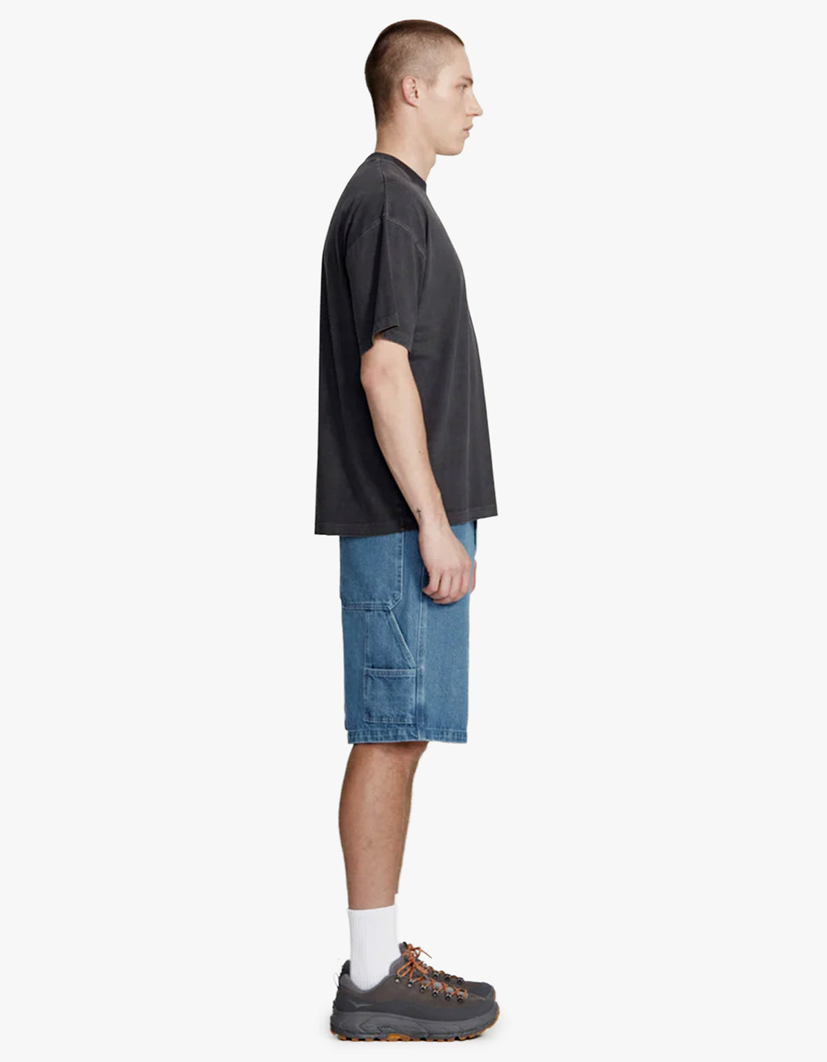 Mens Carpenter Short - Mid Blue Rinse