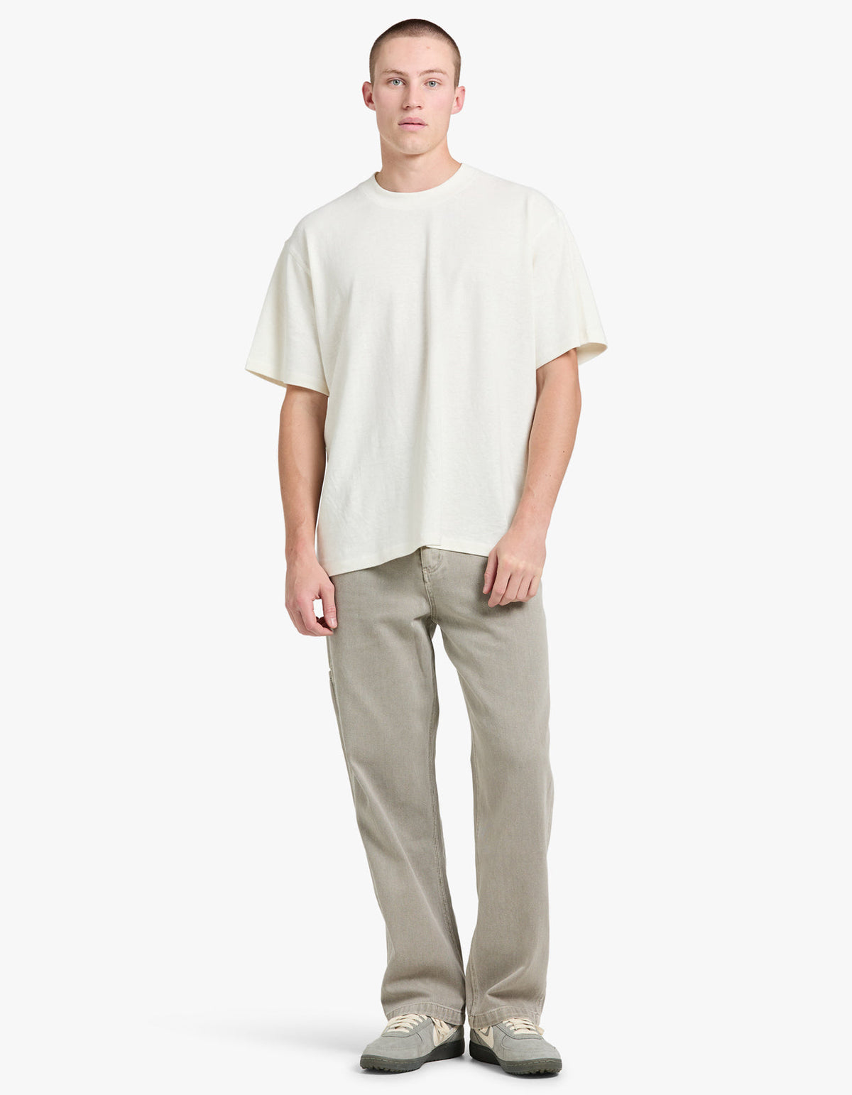 Mens Drill Work Pant - Vintage Smoke