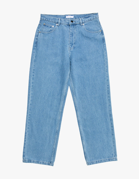 Mens Relaxed Jean - Mid Blue Rinse