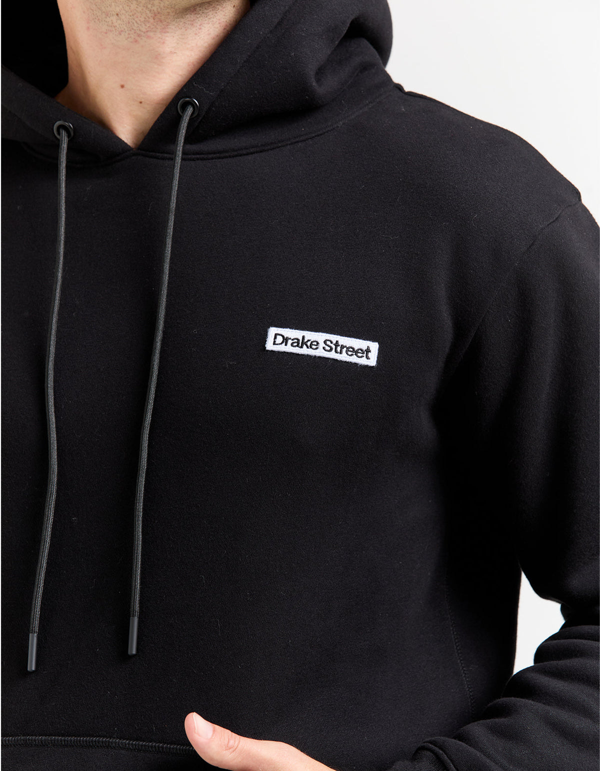 Crossman Hooded Pullover - Black