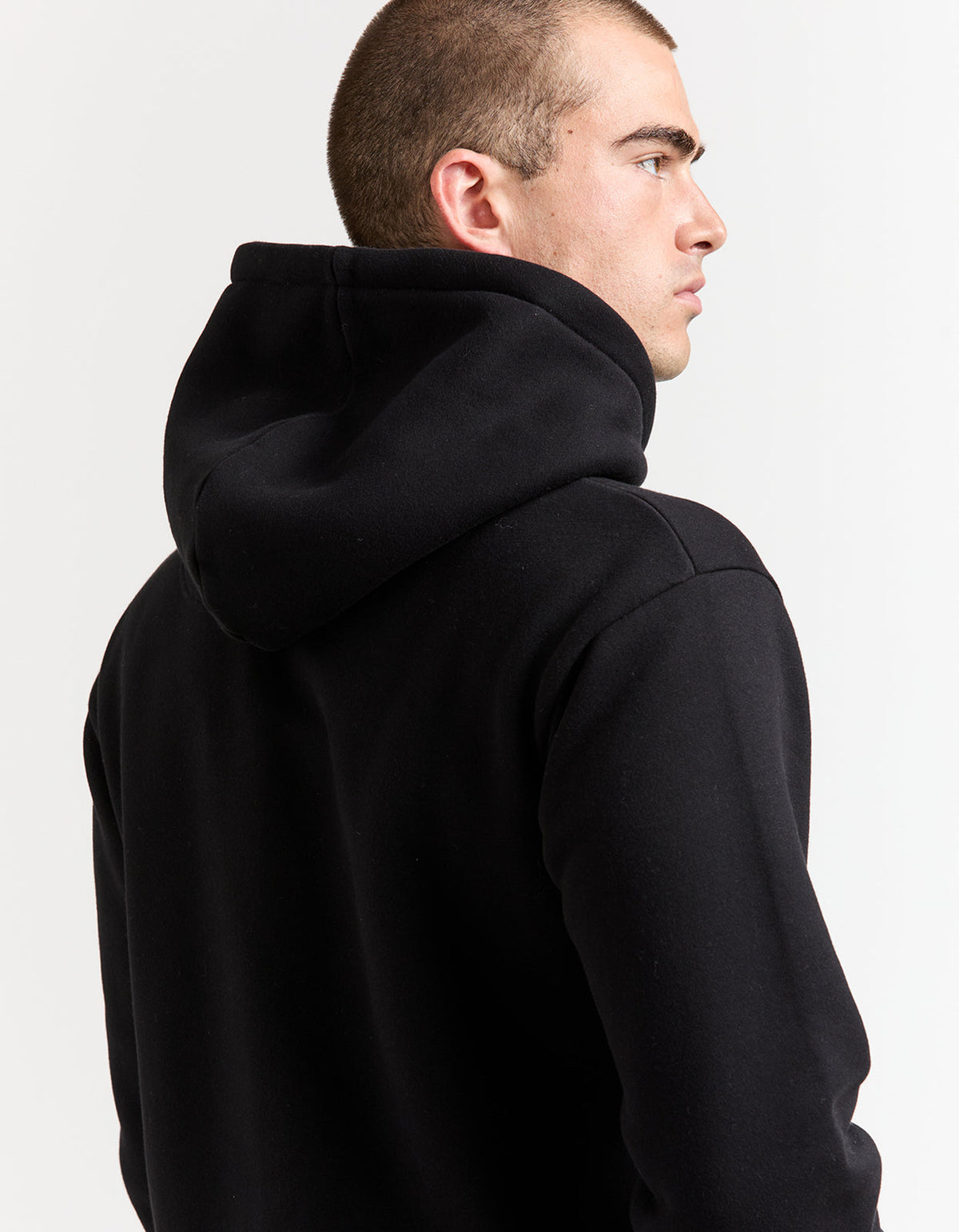 Crossman Hooded Pullover - Black