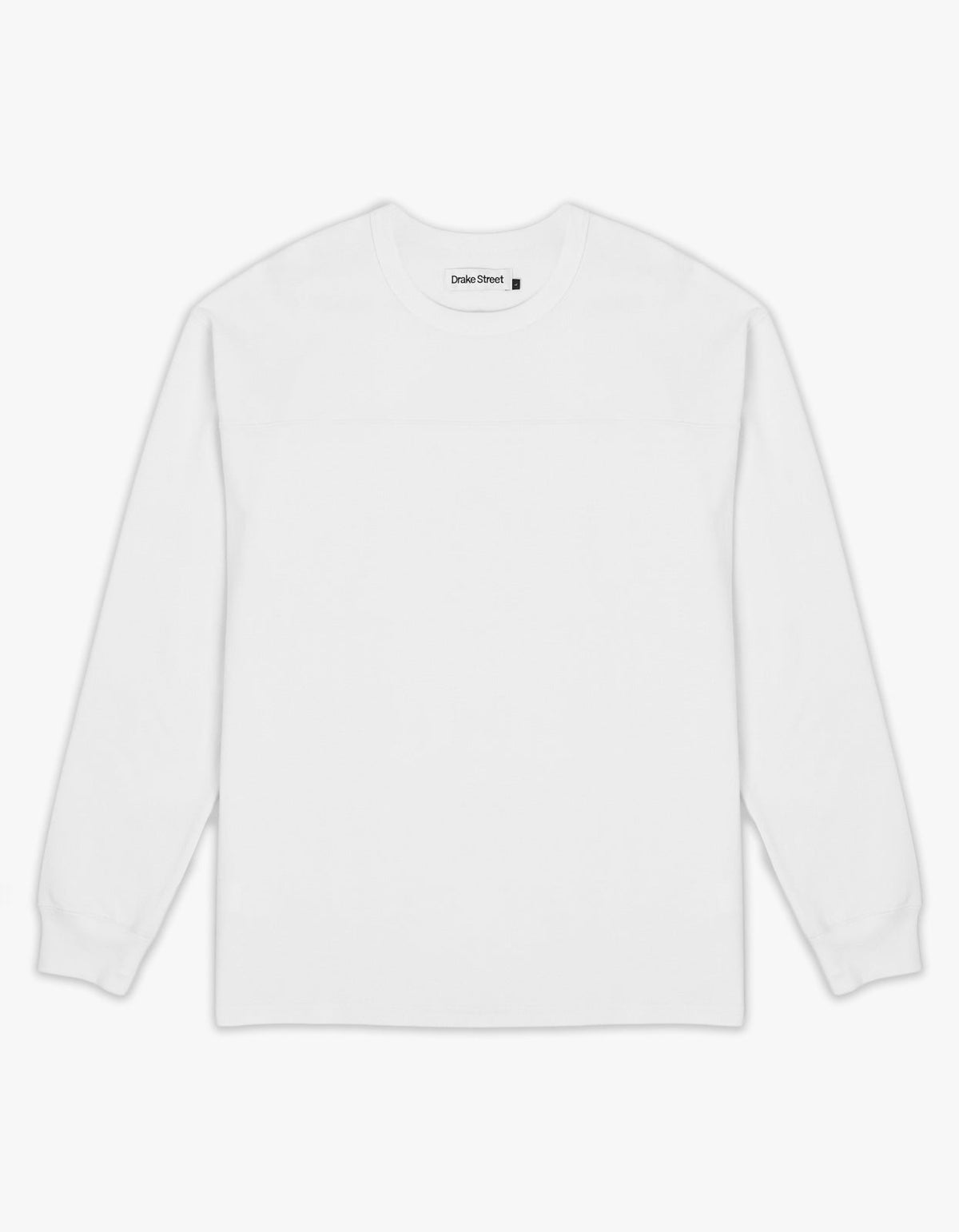Forza Varsity L/S - White