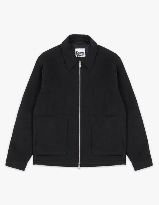 Lombardy Zip Jacket - Black