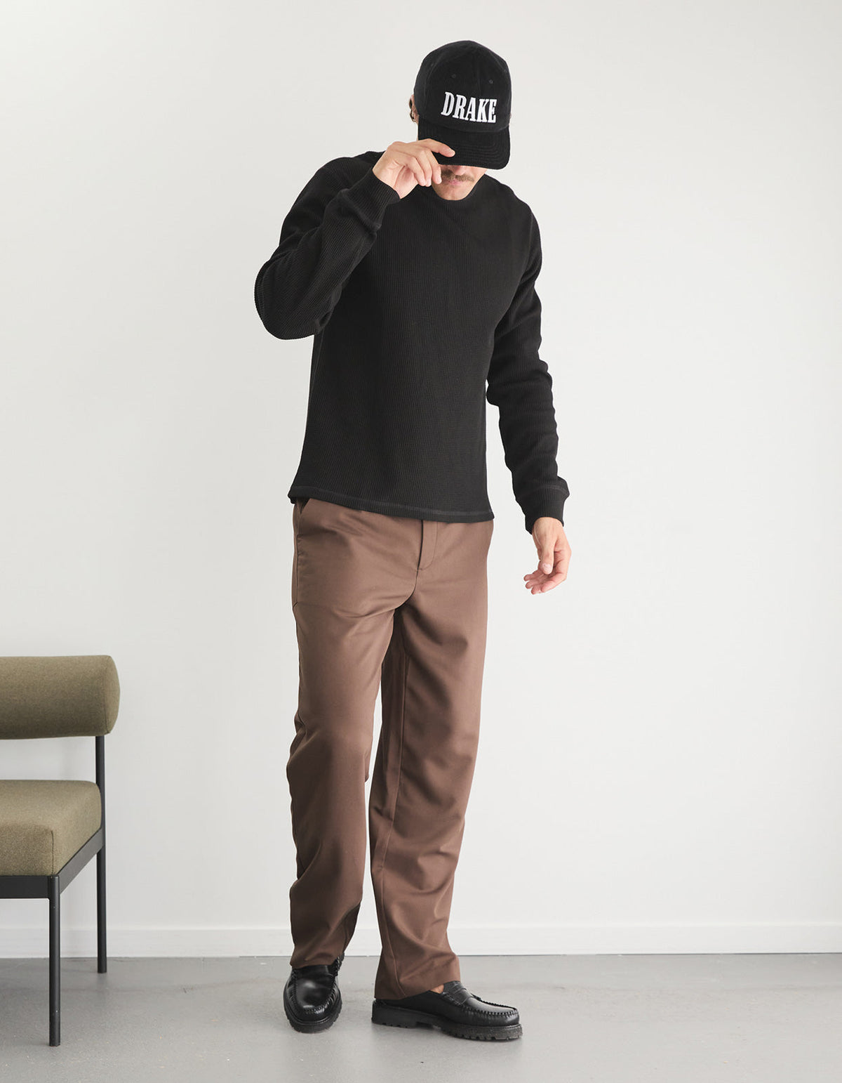 Dante Waffle - Black